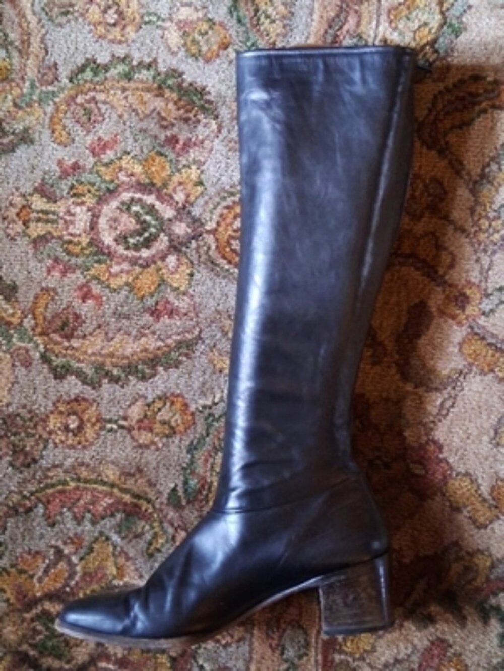 Fratelli Rossetti Womens Knee High Calf Leather Boots size 9.5 - Picture 2 of 7